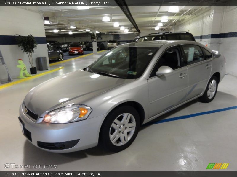 Silverstone Metallic / Ebony Black 2008 Chevrolet Impala LT