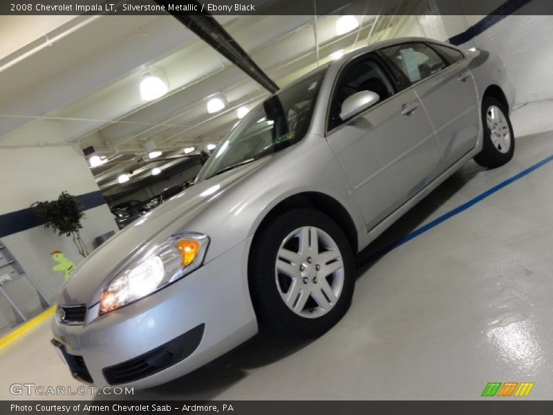 Silverstone Metallic / Ebony Black 2008 Chevrolet Impala LT