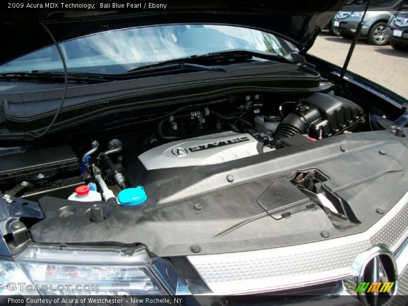 Bali Blue Pearl / Ebony 2009 Acura MDX Technology