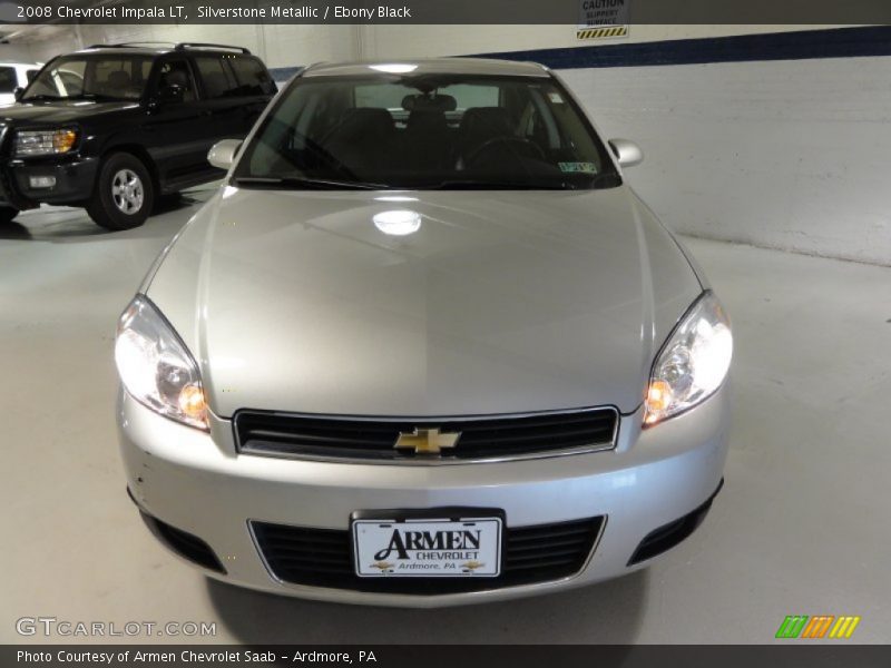 Silverstone Metallic / Ebony Black 2008 Chevrolet Impala LT