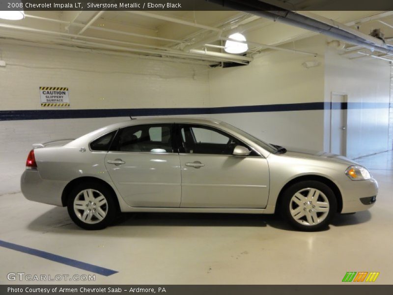 Silverstone Metallic / Ebony Black 2008 Chevrolet Impala LT