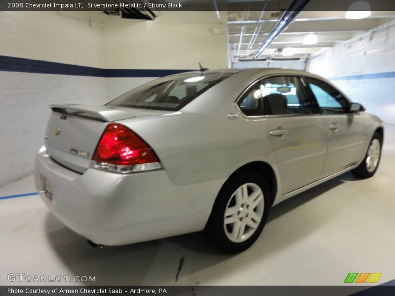 Silverstone Metallic / Ebony Black 2008 Chevrolet Impala LT