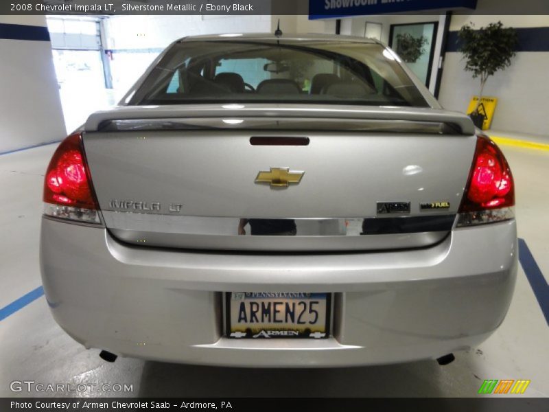 Silverstone Metallic / Ebony Black 2008 Chevrolet Impala LT