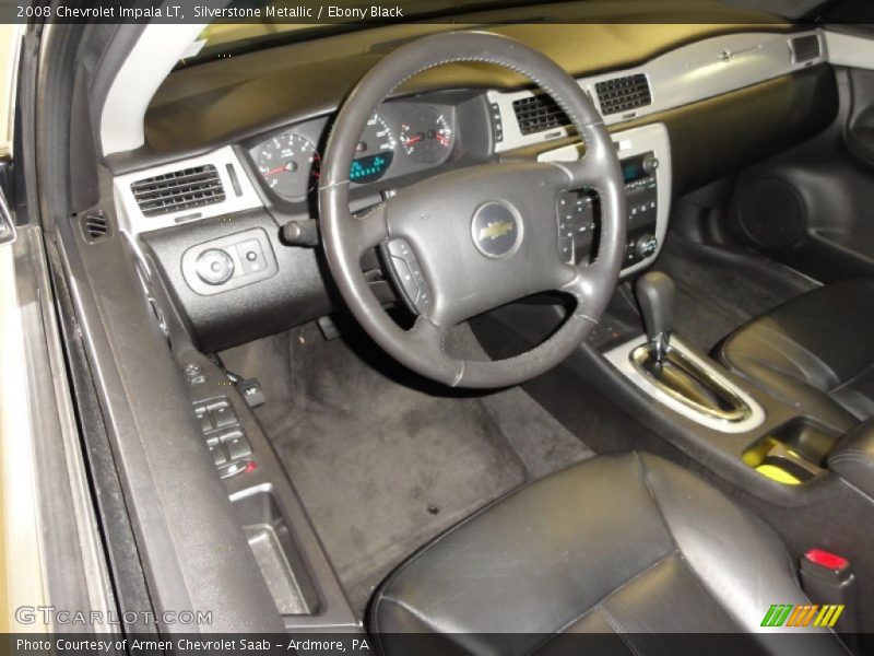 Silverstone Metallic / Ebony Black 2008 Chevrolet Impala LT