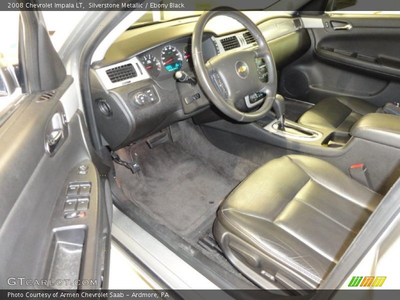Silverstone Metallic / Ebony Black 2008 Chevrolet Impala LT