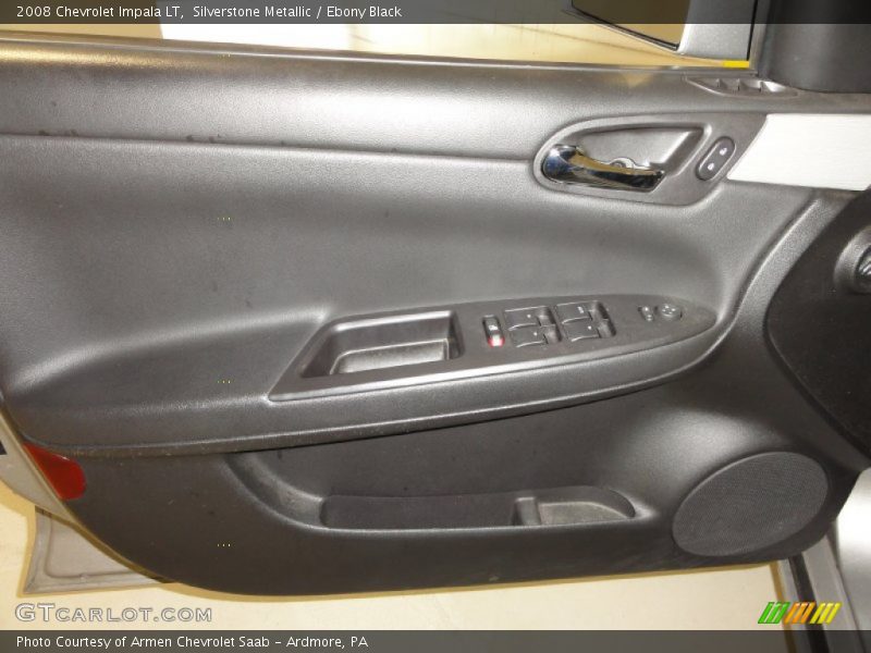 Silverstone Metallic / Ebony Black 2008 Chevrolet Impala LT