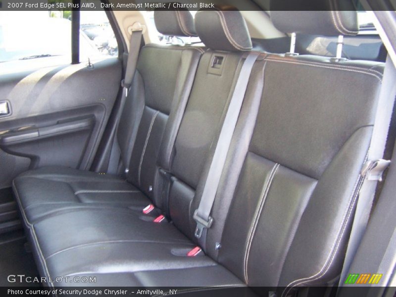 Dark Amethyst Metallic / Charcoal Black 2007 Ford Edge SEL Plus AWD
