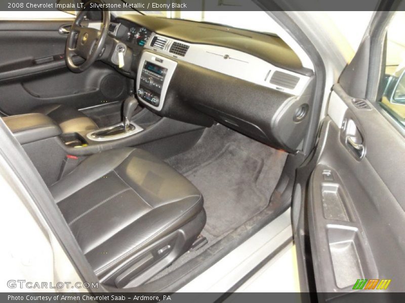 Silverstone Metallic / Ebony Black 2008 Chevrolet Impala LT