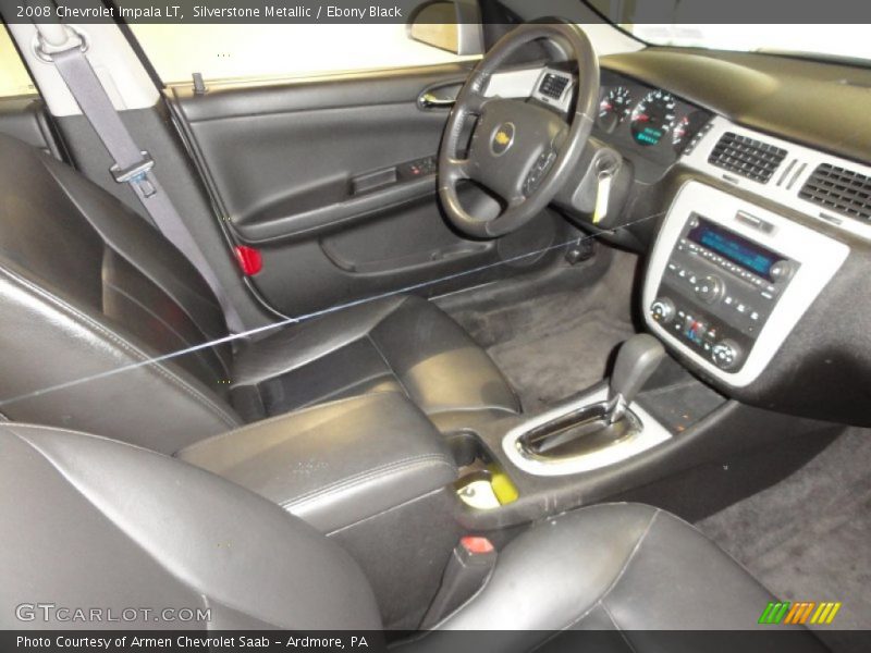 Silverstone Metallic / Ebony Black 2008 Chevrolet Impala LT