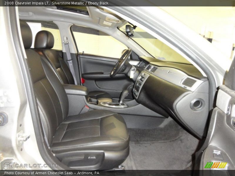 Silverstone Metallic / Ebony Black 2008 Chevrolet Impala LT