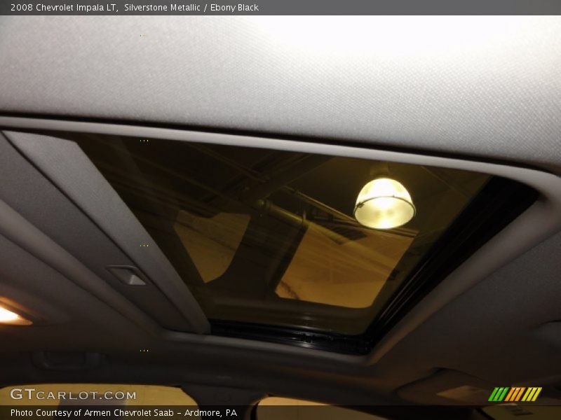 Silverstone Metallic / Ebony Black 2008 Chevrolet Impala LT