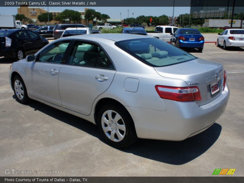 Classic Silver Metallic / Ash 2009 Toyota Camry LE