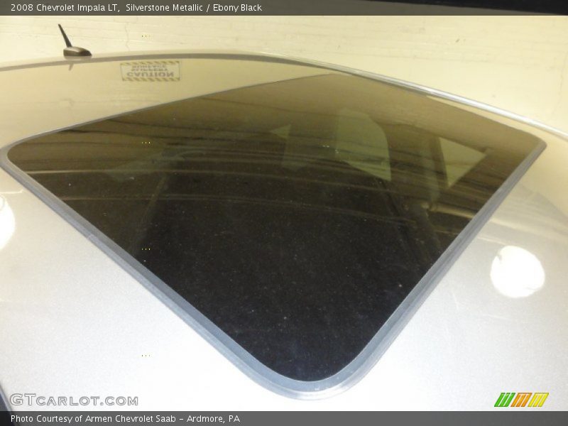 Silverstone Metallic / Ebony Black 2008 Chevrolet Impala LT