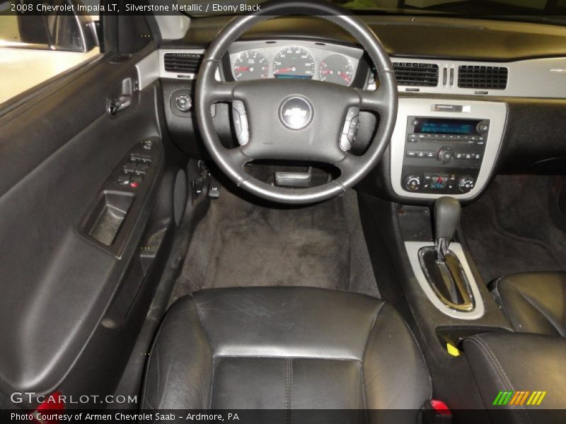 Silverstone Metallic / Ebony Black 2008 Chevrolet Impala LT