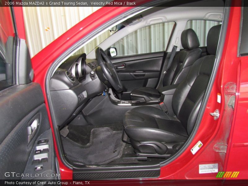 Velocity Red Mica / Black 2006 Mazda MAZDA3 s Grand Touring Sedan