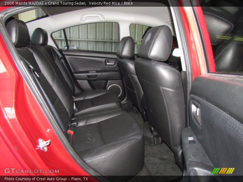 Velocity Red Mica / Black 2006 Mazda MAZDA3 s Grand Touring Sedan