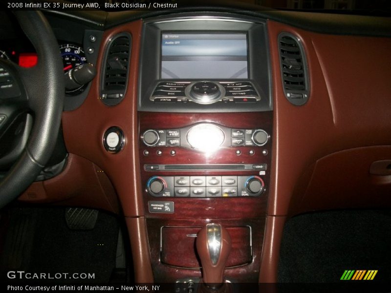 Controls of 2008 EX 35 Journey AWD