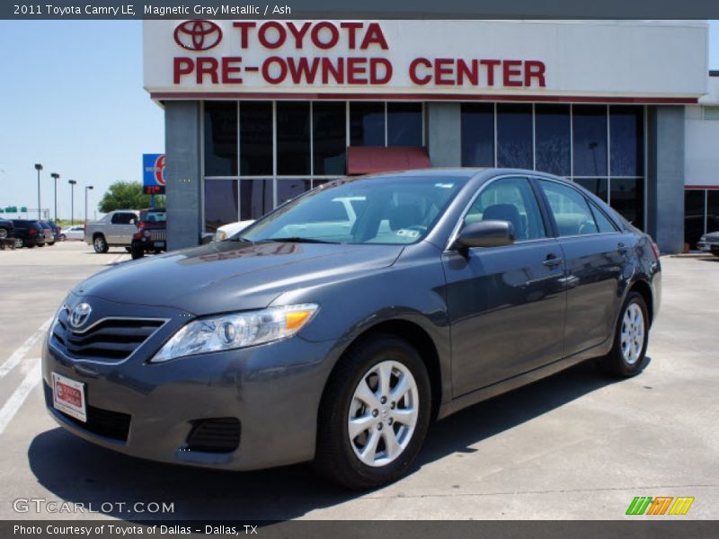 Magnetic Gray Metallic / Ash 2011 Toyota Camry LE