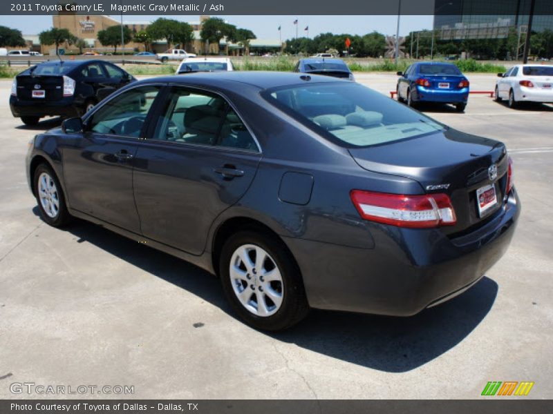 Magnetic Gray Metallic / Ash 2011 Toyota Camry LE
