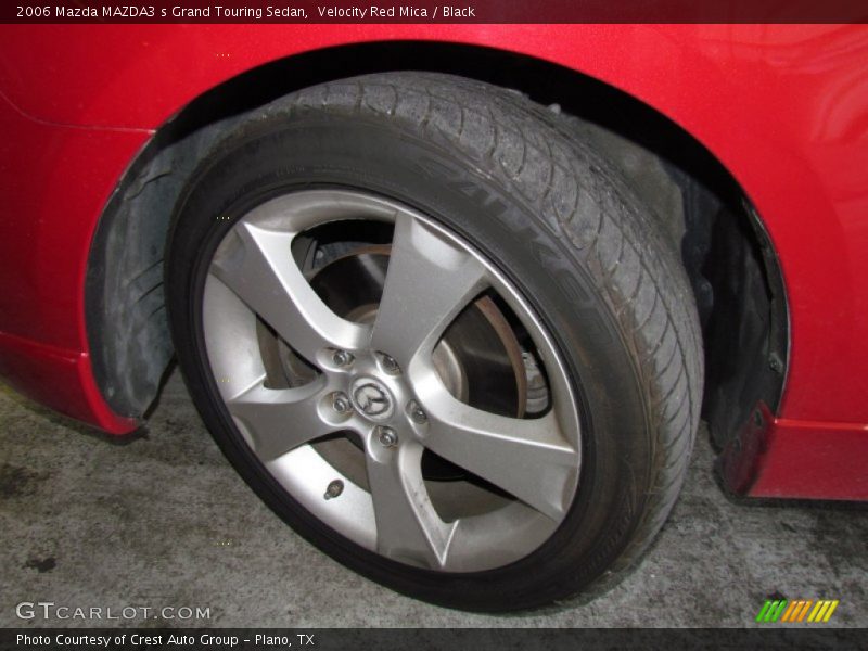 Velocity Red Mica / Black 2006 Mazda MAZDA3 s Grand Touring Sedan