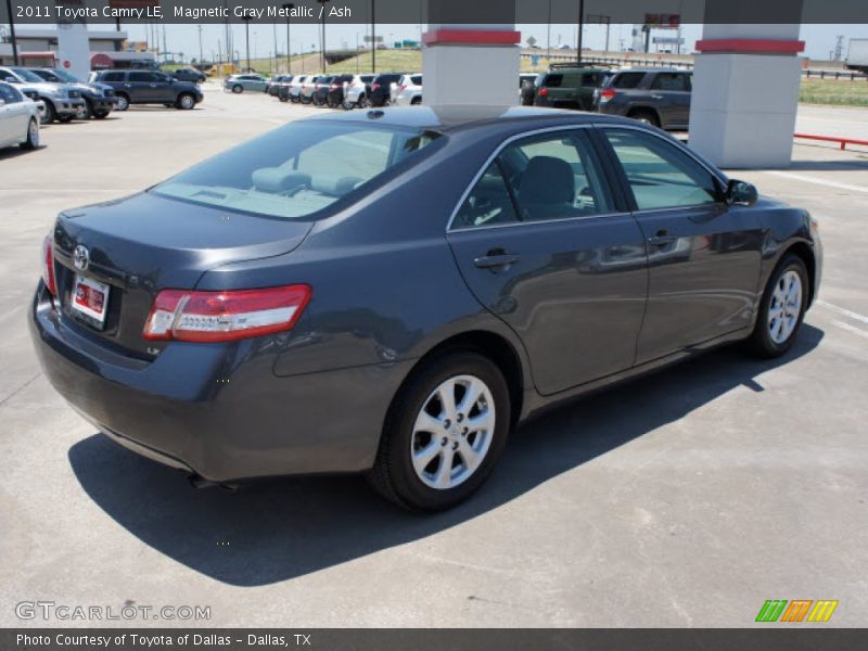 Magnetic Gray Metallic / Ash 2011 Toyota Camry LE