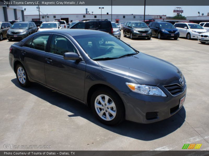 Magnetic Gray Metallic / Ash 2011 Toyota Camry LE