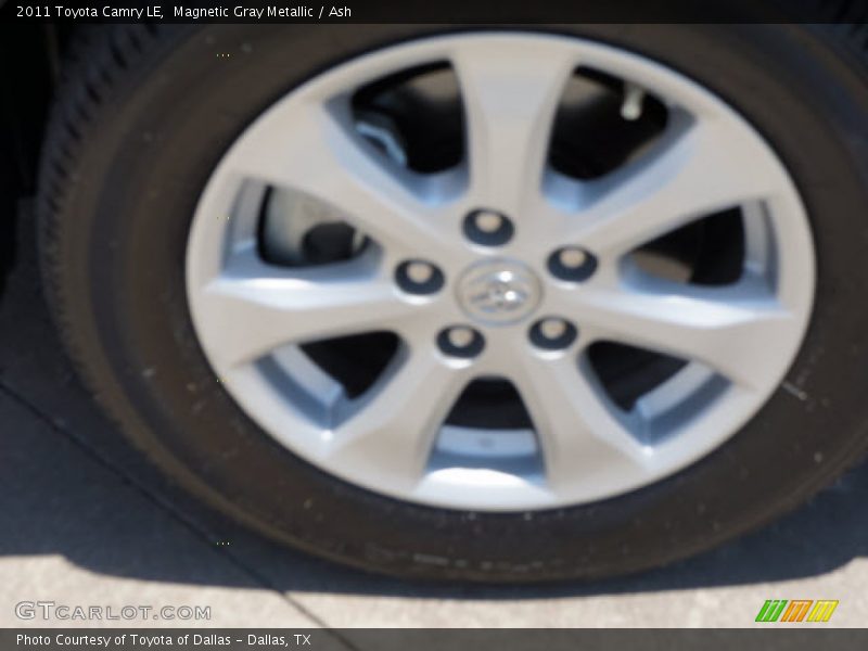 Magnetic Gray Metallic / Ash 2011 Toyota Camry LE