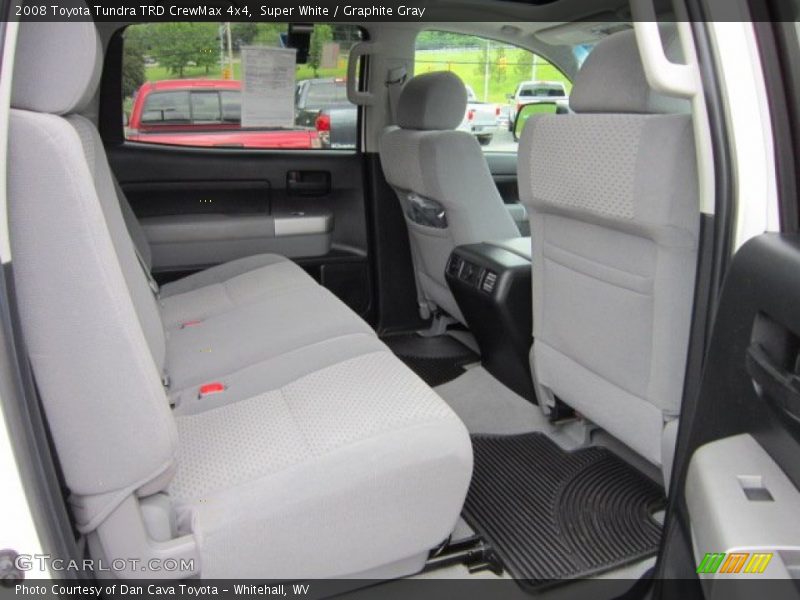 Super White / Graphite Gray 2008 Toyota Tundra TRD CrewMax 4x4