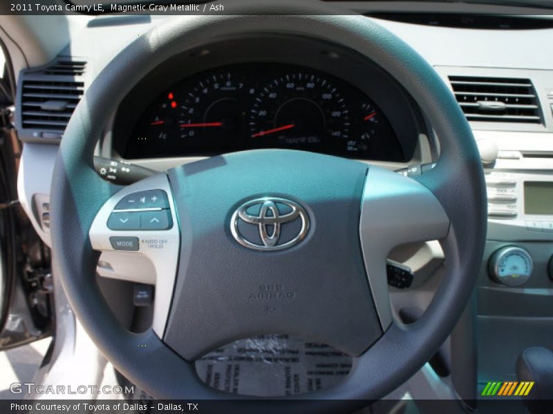 Magnetic Gray Metallic / Ash 2011 Toyota Camry LE