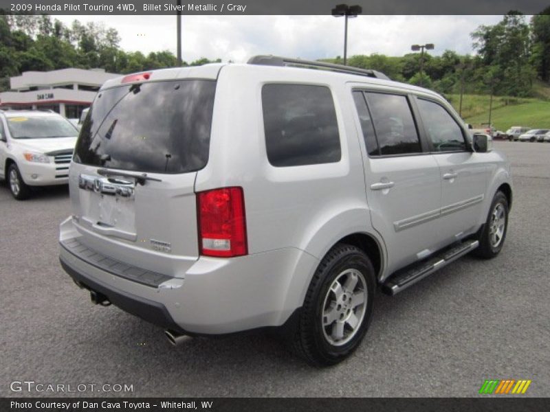 Billet Silver Metallic / Gray 2009 Honda Pilot Touring 4WD