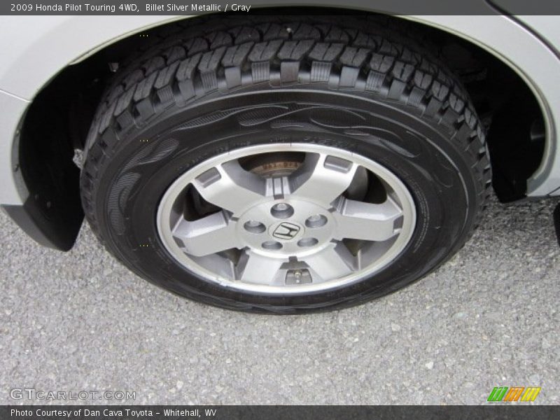 Billet Silver Metallic / Gray 2009 Honda Pilot Touring 4WD