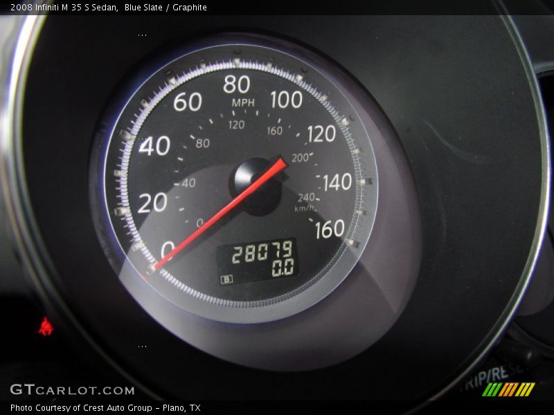 Blue Slate / Graphite 2008 Infiniti M 35 S Sedan