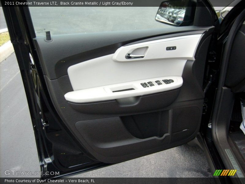 Black Granite Metallic / Light Gray/Ebony 2011 Chevrolet Traverse LTZ