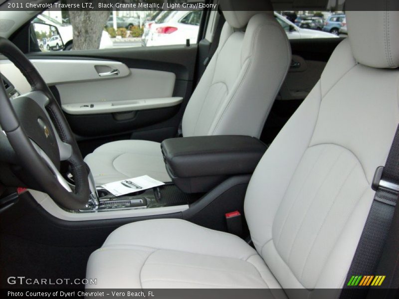 Black Granite Metallic / Light Gray/Ebony 2011 Chevrolet Traverse LTZ
