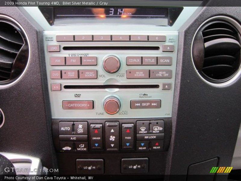 Billet Silver Metallic / Gray 2009 Honda Pilot Touring 4WD