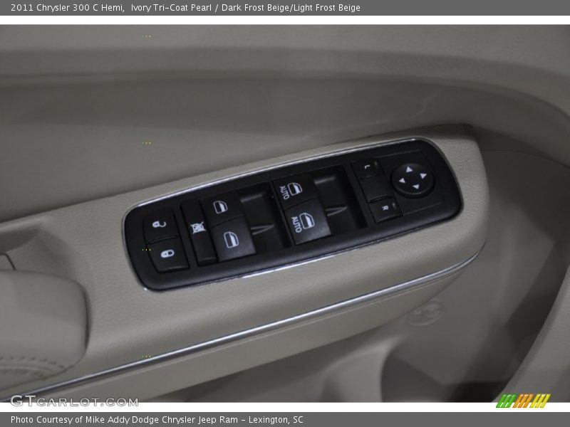 Ivory Tri-Coat Pearl / Dark Frost Beige/Light Frost Beige 2011 Chrysler 300 C Hemi