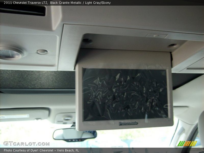 Black Granite Metallic / Light Gray/Ebony 2011 Chevrolet Traverse LTZ