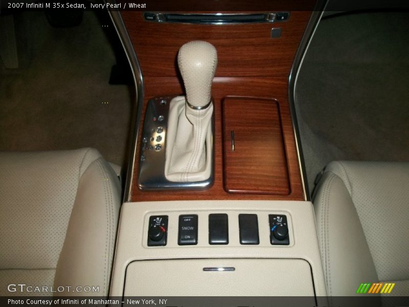 Ivory Pearl / Wheat 2007 Infiniti M 35x Sedan