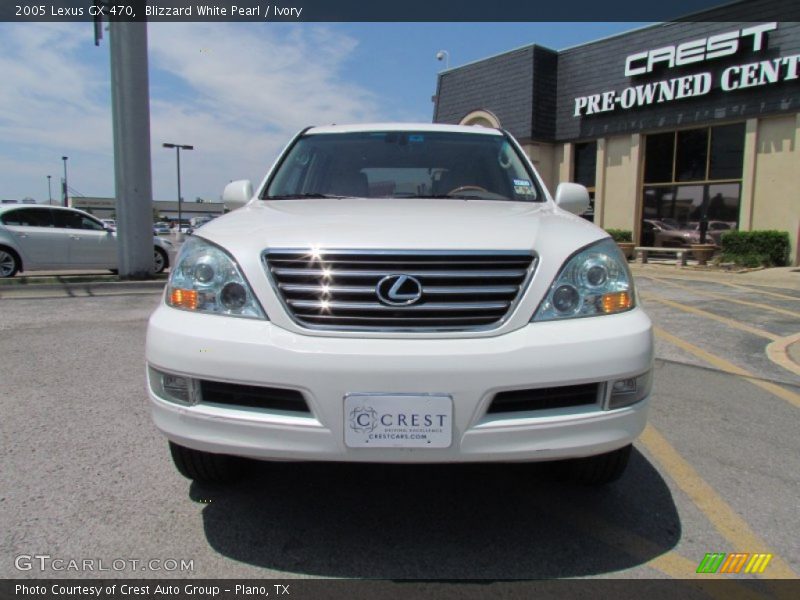 Blizzard White Pearl / Ivory 2005 Lexus GX 470
