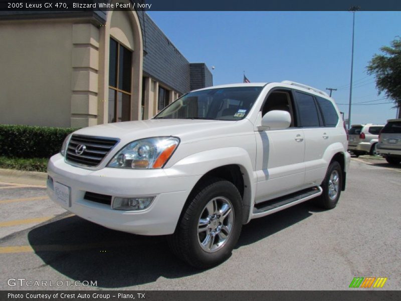 Blizzard White Pearl / Ivory 2005 Lexus GX 470