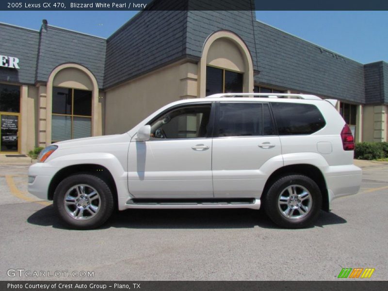 Blizzard White Pearl / Ivory 2005 Lexus GX 470
