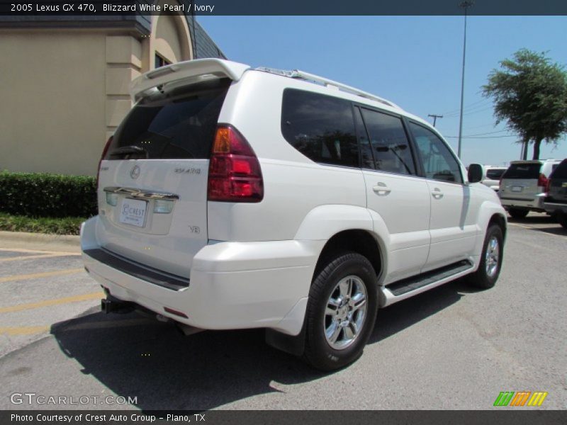 Blizzard White Pearl / Ivory 2005 Lexus GX 470
