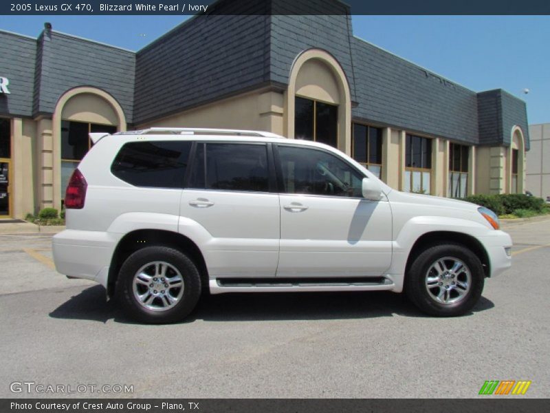 Blizzard White Pearl / Ivory 2005 Lexus GX 470