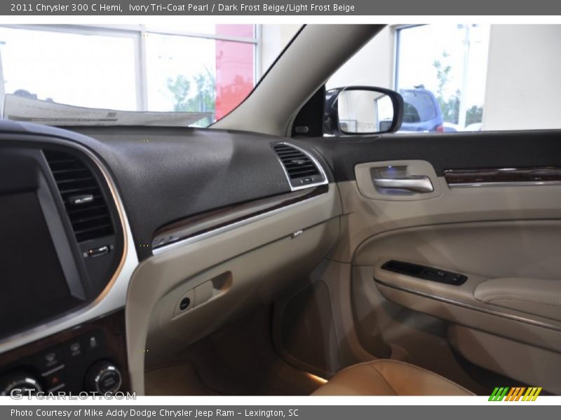 Ivory Tri-Coat Pearl / Dark Frost Beige/Light Frost Beige 2011 Chrysler 300 C Hemi