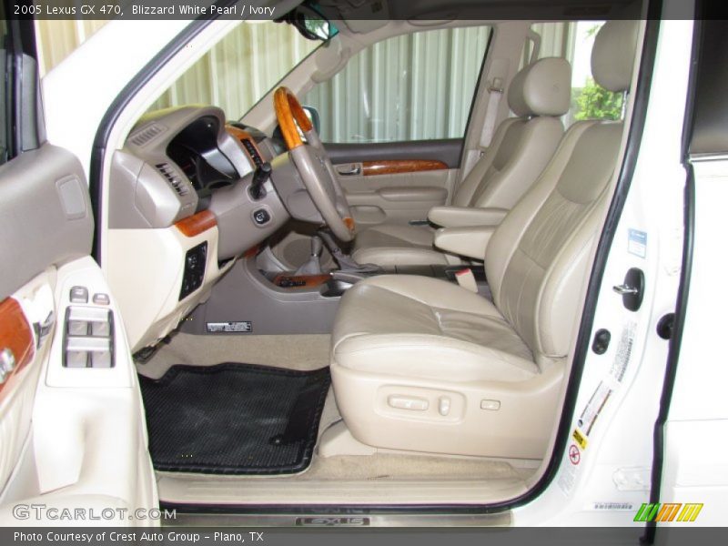 Blizzard White Pearl / Ivory 2005 Lexus GX 470