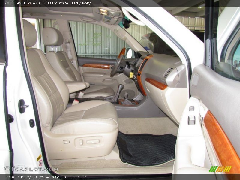 Blizzard White Pearl / Ivory 2005 Lexus GX 470