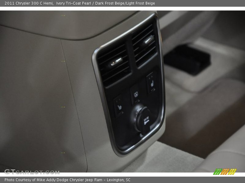 Ivory Tri-Coat Pearl / Dark Frost Beige/Light Frost Beige 2011 Chrysler 300 C Hemi
