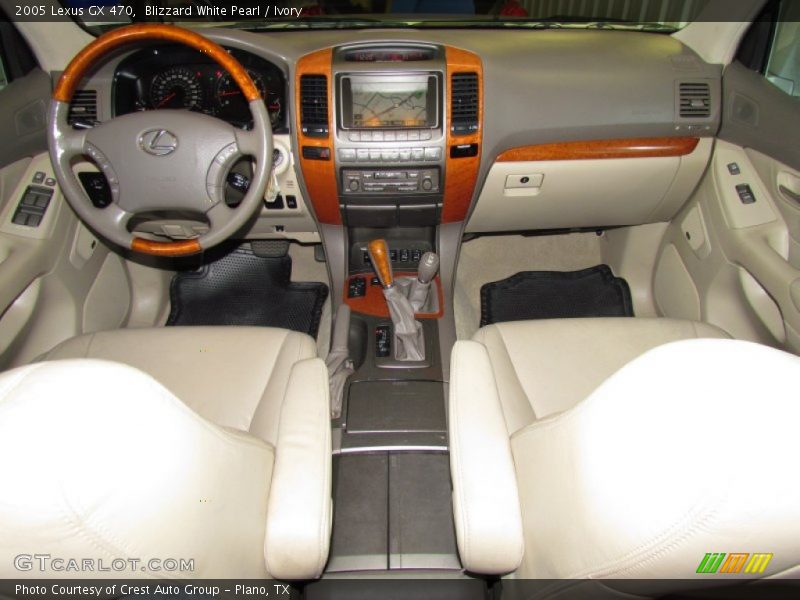 Blizzard White Pearl / Ivory 2005 Lexus GX 470