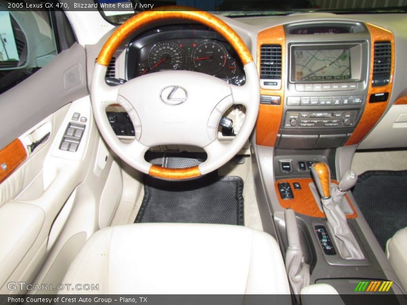 Blizzard White Pearl / Ivory 2005 Lexus GX 470