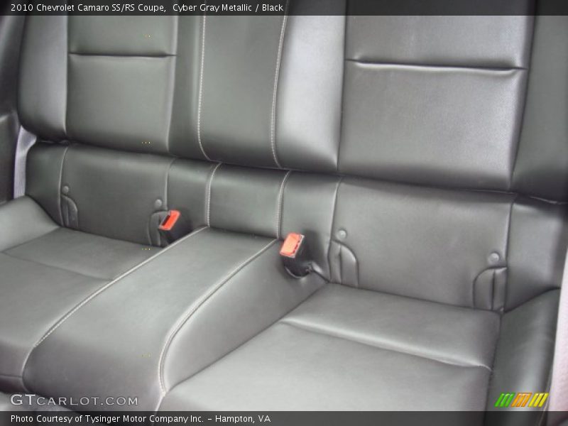 Cyber Gray Metallic / Black 2010 Chevrolet Camaro SS/RS Coupe